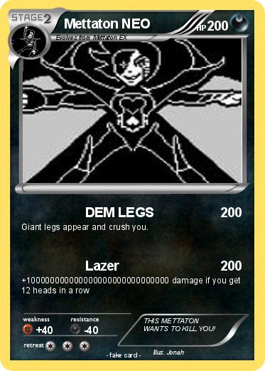 Pokemon Mettaton NEO