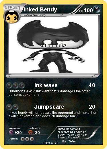 Pokemon Inked Bendy