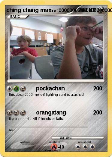 Pokemon ching chang max