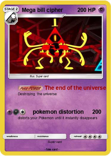 Pokemon Mega bill cipher