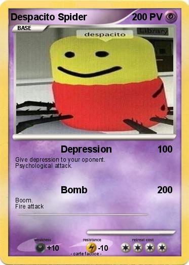 Pokemon Despacito Spider