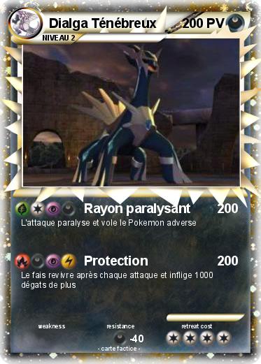 Pokemon Dialga Ténébreux