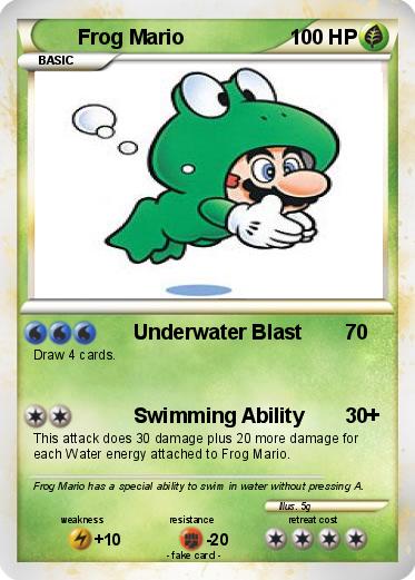 Pokemon Frog Mario