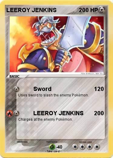 Pokemon LEEROY JENKINS