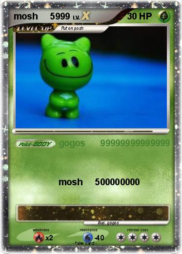 Pokemon mosh     5999