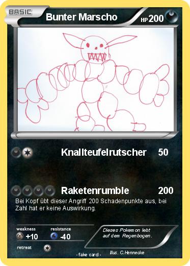 Pokemon Bunter Marscho