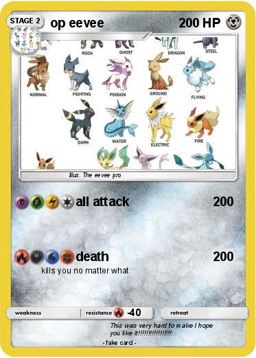 Pokemon op eevee
