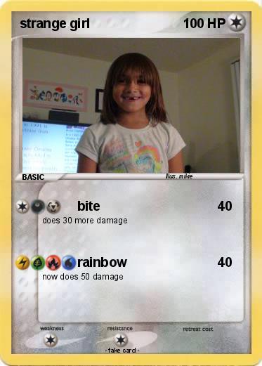 Pokemon strange girl