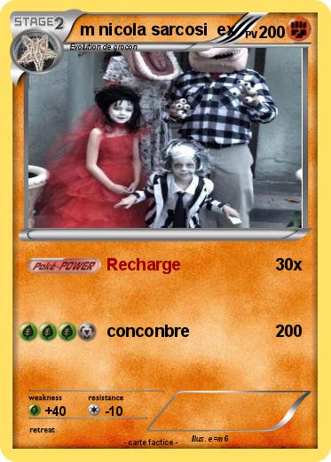 Pokemon m nicola sarcosi  ex
