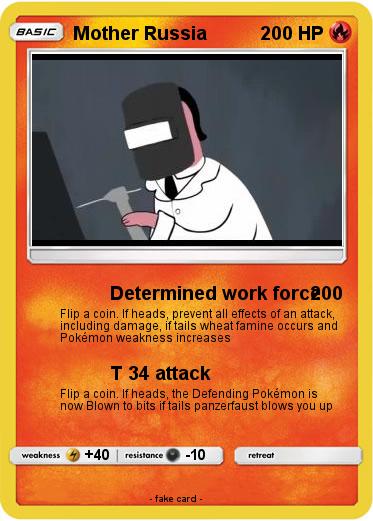 Pokemon Mother Russia