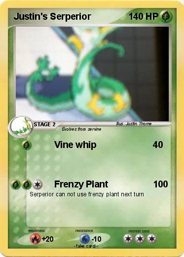Pokemon Justin's Serperior
