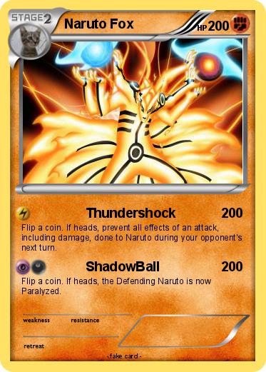 Pokemon Naruto Fox