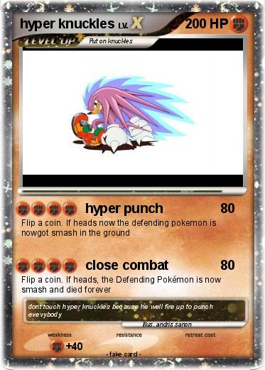 Pokemon hyper knuckles