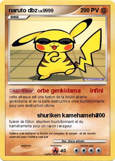 Pokemon naruto dbz