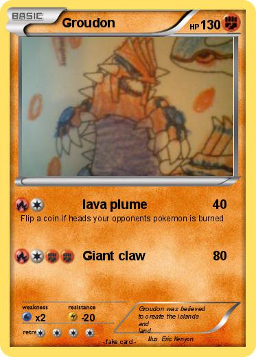 Pokemon Groudon