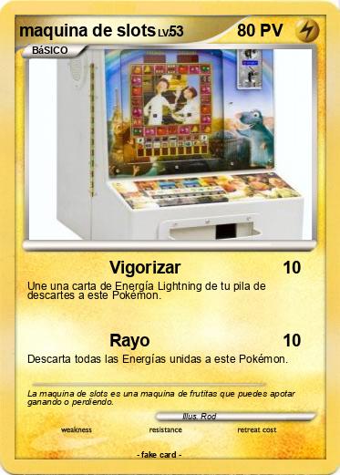 Pokemon maquina de slots
