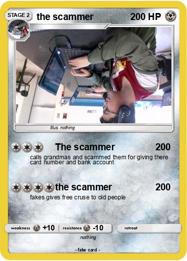 Pokemon the scammer