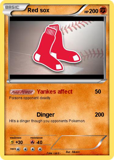 Pokemon Red sox