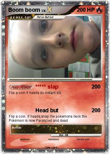 Pokemon Boom boom