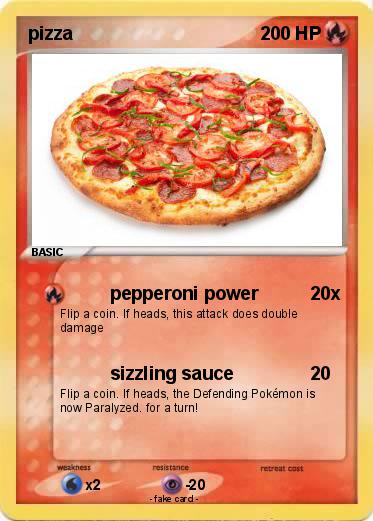 Pokemon pizza
