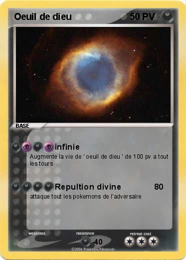 Pokemon Oeuil de dieu