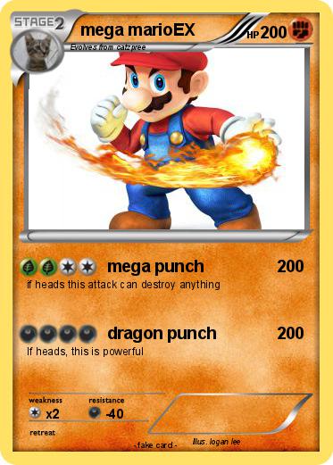 Pokemon mega marioEX