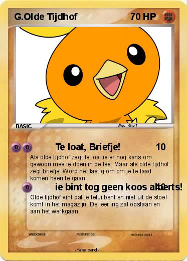 Pokemon G.Olde Tijdhof