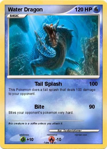 Pokemon Water Dragon