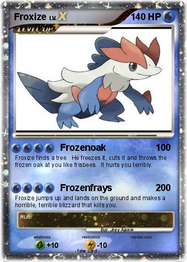Pokemon Froxize