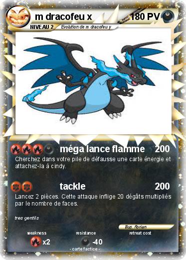 Pokemon m dracofeu x