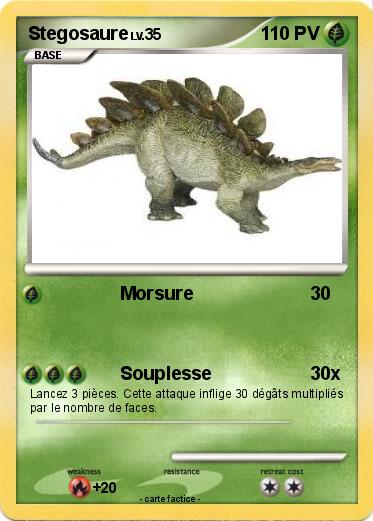 Pokemon Stegosaure