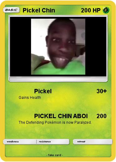 Pokemon Pickel Chin