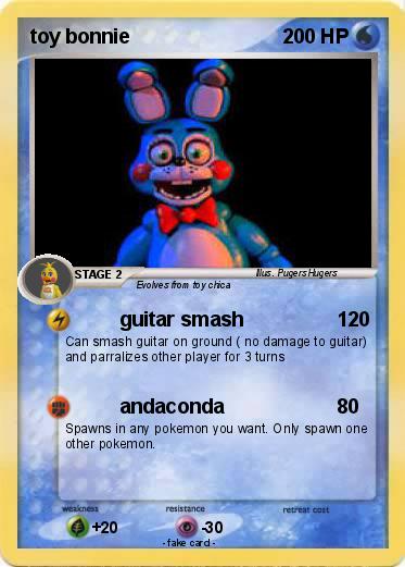 Pokemon toy bonnie