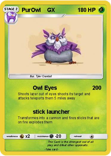 Pokemon PurOwl    GX