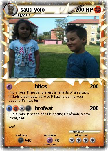 Pokemon saud yolo