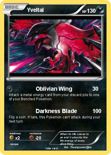 Pokemon Yveltal