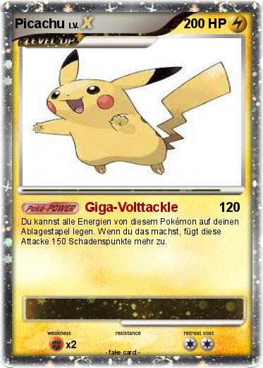 Pokemon Picachu