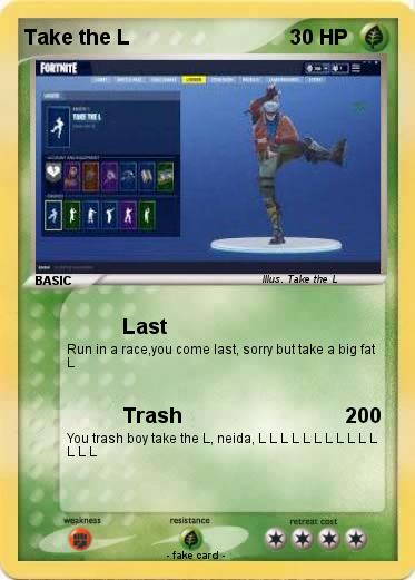 Pokemon Take the L
