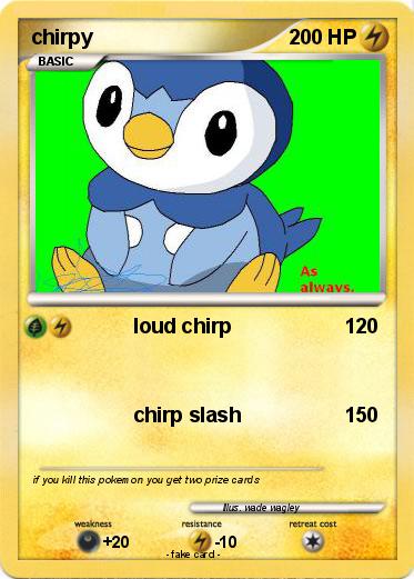 Pokemon chirpy