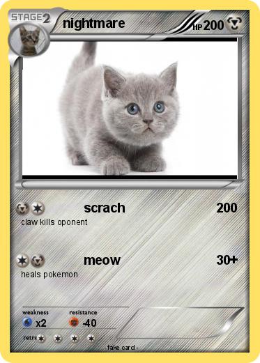 Pokemon nightmare