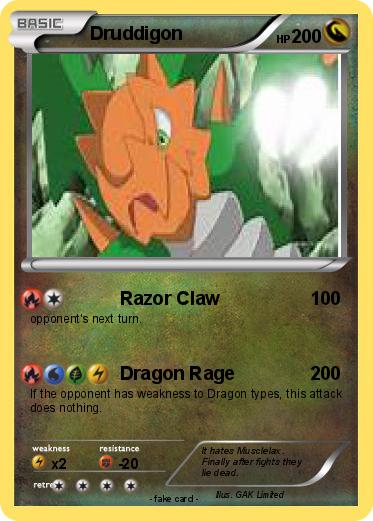 Pokemon Druddigon