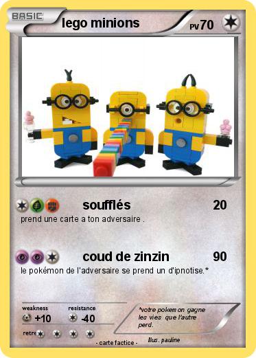 Pokemon lego minions