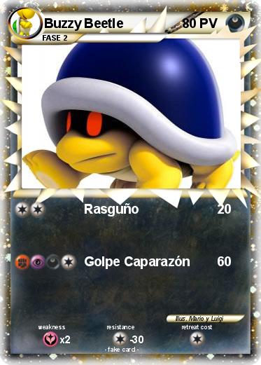 Pokemon Buzzy Beetle