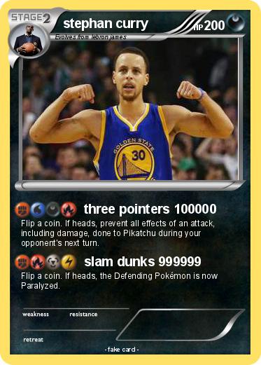 Pokemon stephan curry