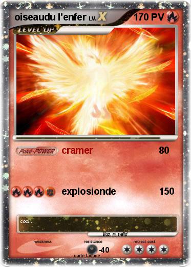 Pokemon oiseaudu l'enfer