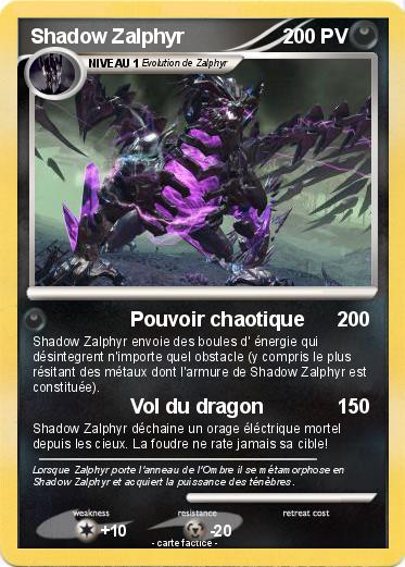 Pokemon Shadow Zalphyr