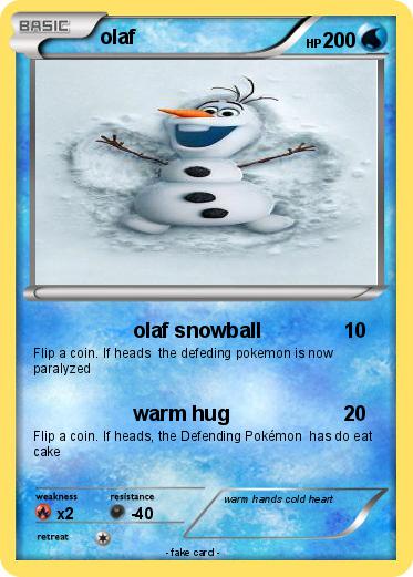 Pokemon olaf