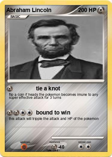 Pokemon Abraham Lincoln