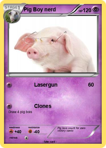 Pokemon Pig Boy nerd