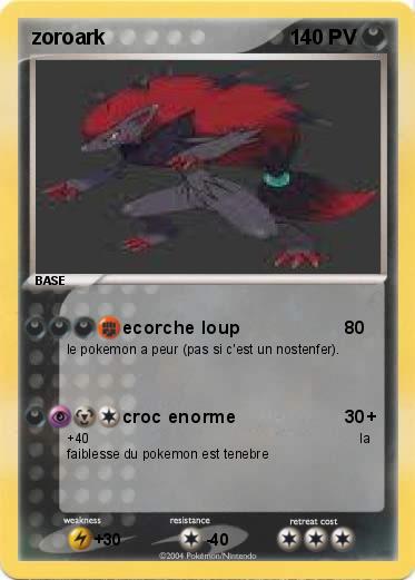 Pokemon zoroark